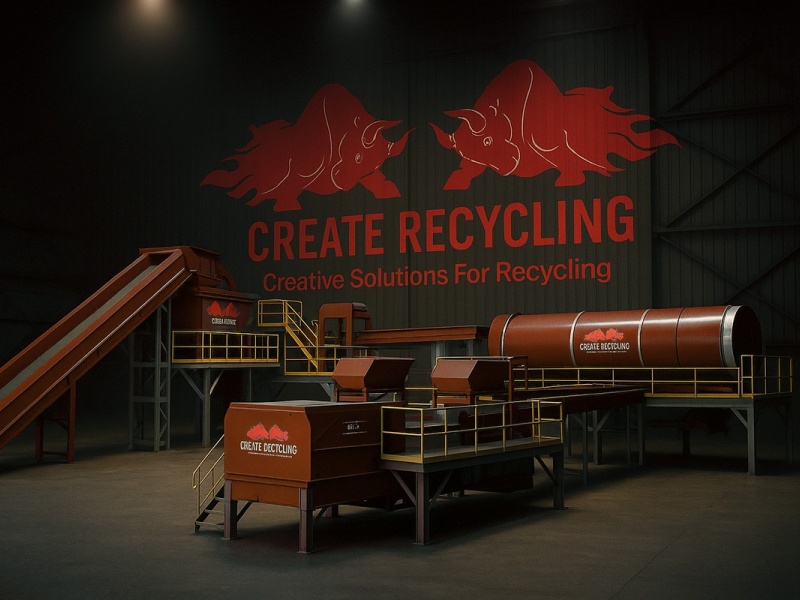 Crushing & Sorting Lines + Pyrolysis Furnace